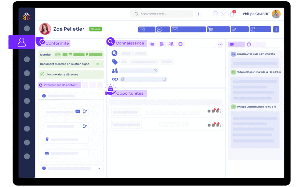Interface ASSUR3D conçue pour simplifier le quotidien du courtier de proximité