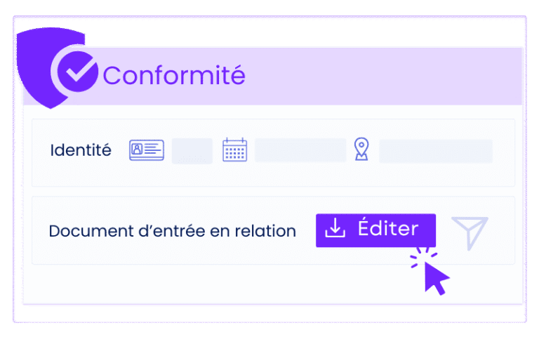 Édition du document d’entrée en relation assurance dans le logiciel ASSUR3D