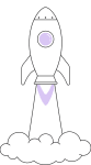 sammy-line-taking-off-rocket